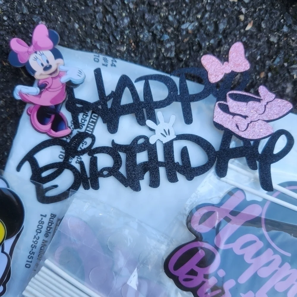 Mickey & Minnie Mouse Birthday Party Items First Fun to be one